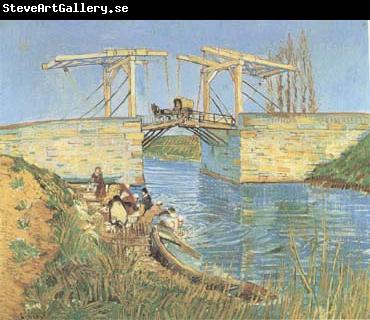 Vincent Van Gogh The Langlois Bridge at Arles (mk09)